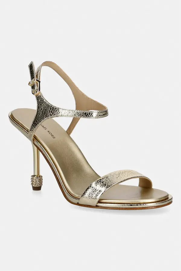 MICHAEL Michael Kors MICHAEL Michael Kors sandali usnjeni Ivy High Sandal