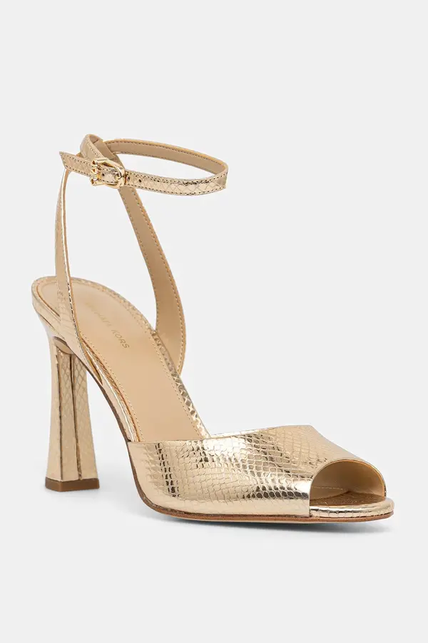 MICHAEL Michael Kors MICHAEL Michael Kors sandali z visoko peto iz usnja Rosie High Sandal