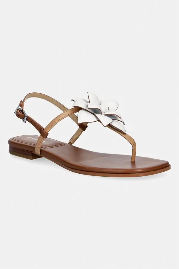 MICHAEL Michael Kors MICHAEL Michael Kors sandali ženski usnjeni Jacie Thong Sandal