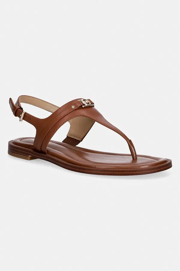 MICHAEL Michael Kors MICHAEL Michael Kors sandali ženski usnjeni Mandy Thong Sandal