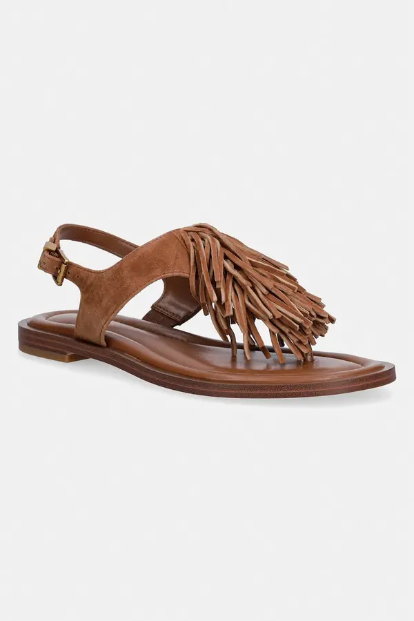 MICHAEL Michael Kors MICHAEL Michael Kors ženski semišasti sandali Indra Thong Sandal