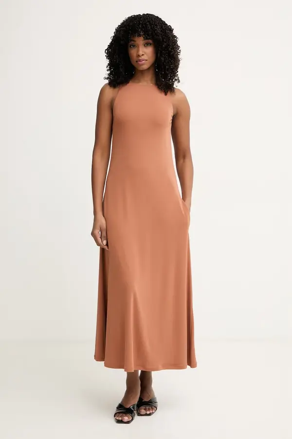MM by Max Mara MM by Max Mara obleka viskozna BOSSO