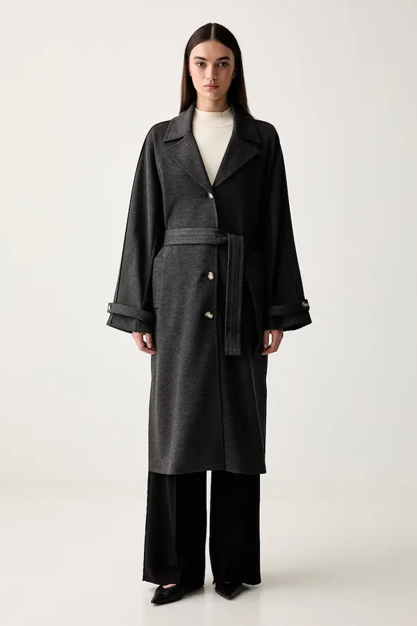 MM by Max Mara MM by Max Mara plašč ženski z viskozo MMLESPOSTO