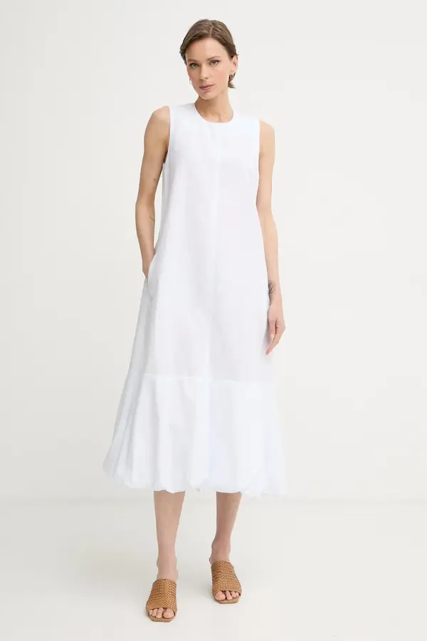 MM by Max Mara MM by Max Mara poletna obleka z lanom SORRISO