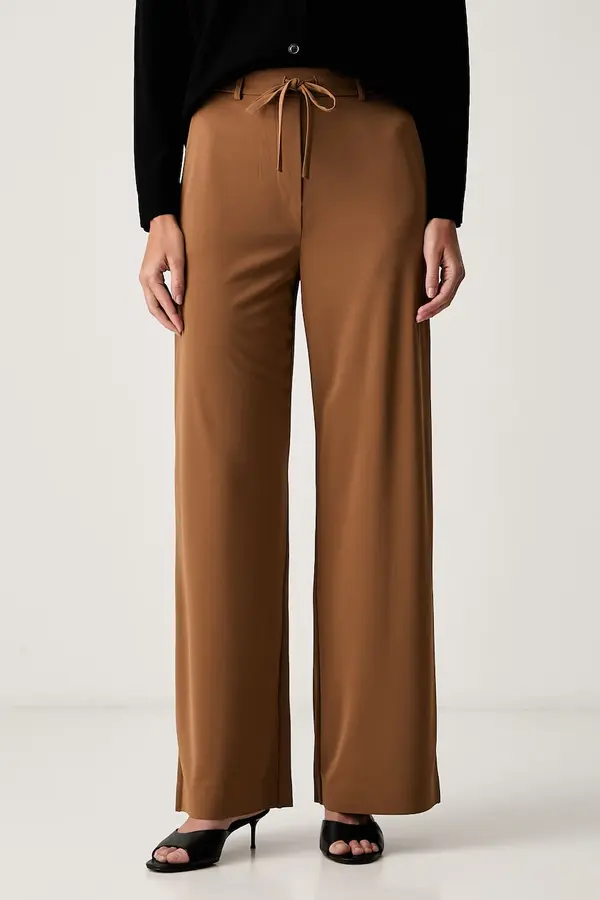 MM by Max Mara MM by Max Mara ravne hlače ženske MMLEDOTTO