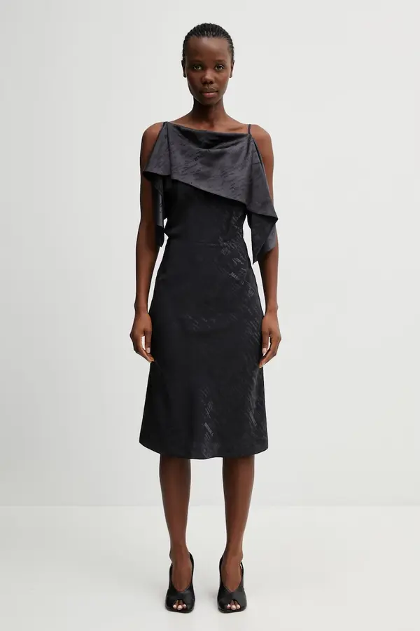 MM6 Maison Margiela MM6 Maison Margiela Asimetrična obleka