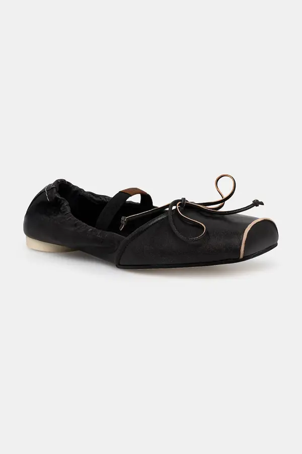 MM6 Maison Margiela MM6 Maison Margiela balerinke usnjene