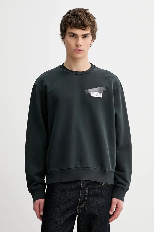 MM6 Maison Margiela MM6 Maison Margiela Bombažen pulover MM6 Maison Margiela
