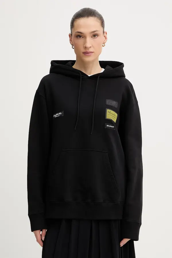 MM6 Maison Margiela MM6 Maison Margiela Bombažen pulover MM6 Maison Margiela
