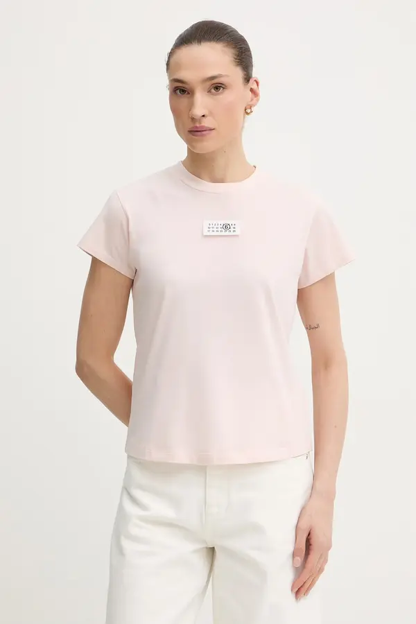 MM6 Maison Margiela MM6 Maison Margiela Bombažna kratka majica MM6 Maison Margiela