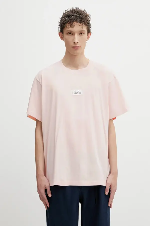 MM6 Maison Margiela MM6 Maison Margiela Bombažna kratka majica MM6 Maison Margiela