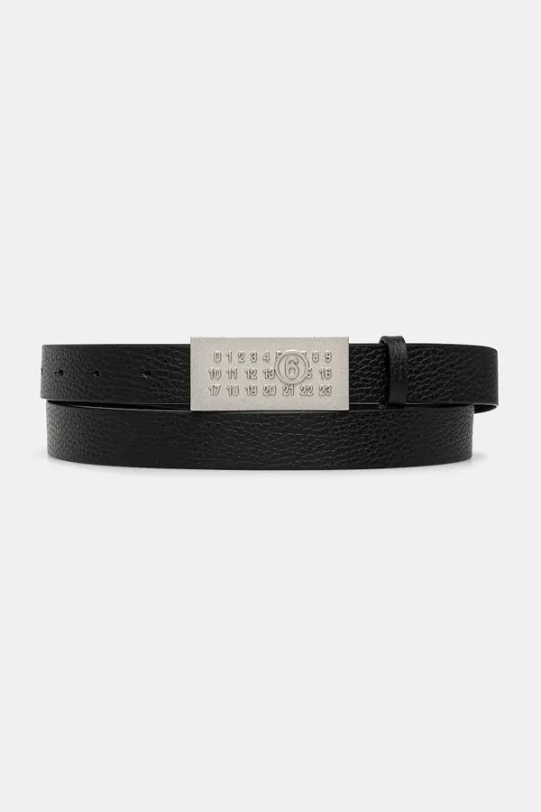 MM6 Maison Margiela MM6 Maison Margiela dvostranski pas ženski usnjeni