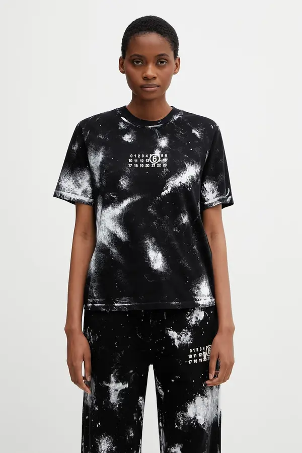 MM6 Maison Margiela MM6 Maison Margiela kratka majica ženska bombažna