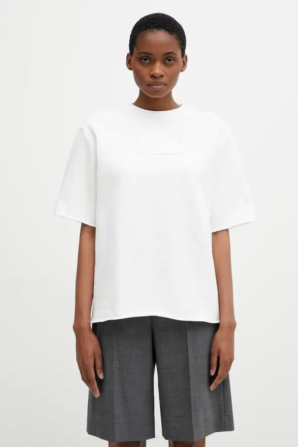MM6 Maison Margiela MM6 Maison Margiela Kratka majica ženska bombažna