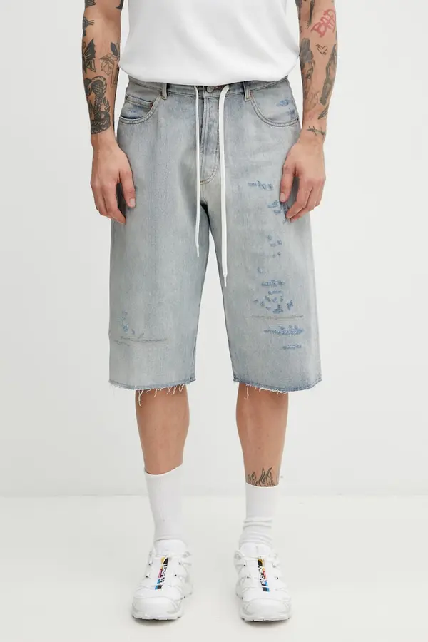 MM6 Maison Margiela MM6 Maison Margiela kratke hlače moške denim