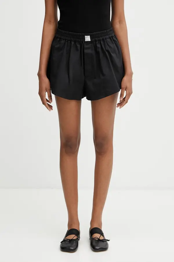 MM6 Maison Margiela MM6 Maison Margiela kratke hlače ženske bombažne