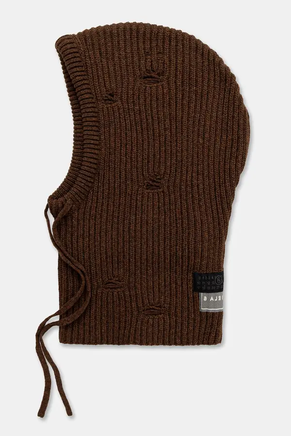 MM6 Maison Margiela MM6 Maison Margiela podkapa (balaklava) z dodatkom volne