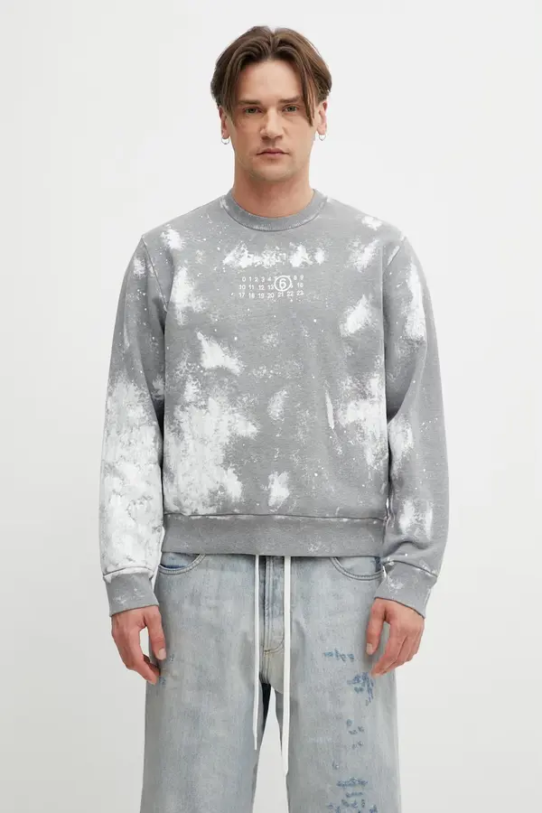 MM6 Maison Margiela MM6 Maison Margiela pulover moški bombažen