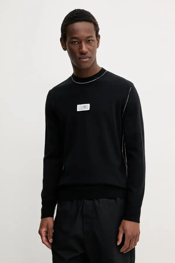 MM6 Maison Margiela MM6 Maison Margiela pulover moški z volno