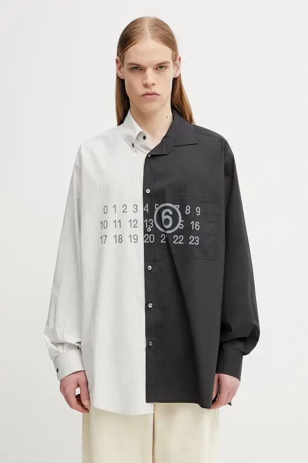 MM6 Maison Margiela MM6 Maison Margiela srajca moška bombažna