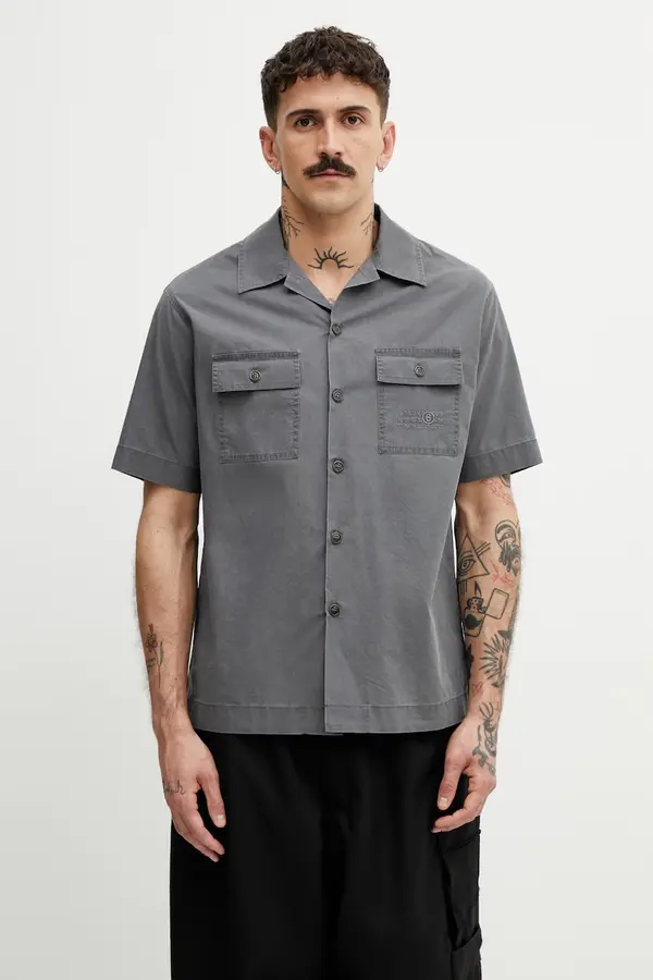 MM6 Maison Margiela MM6 Maison Margiela srajca moška bombažna