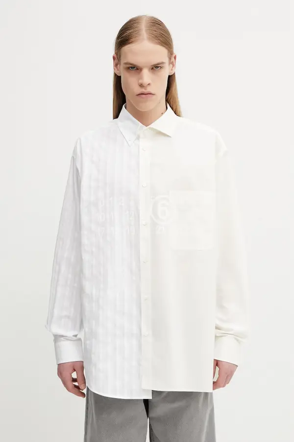 MM6 Maison Margiela MM6 Maison Margiela srajca moška bombažna