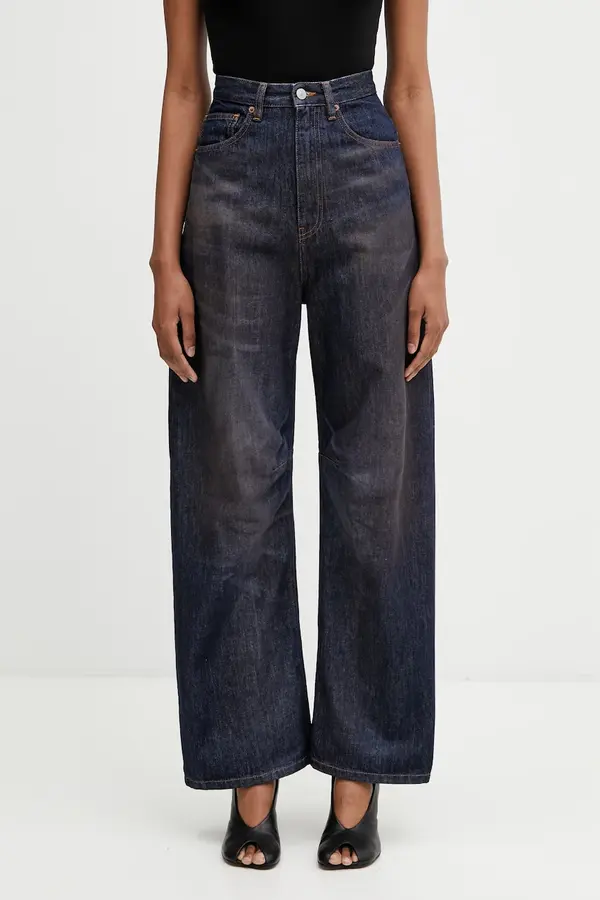 MM6 Maison Margiela MM6 Maison Margiela ženske kavbojke relaxed kroja
