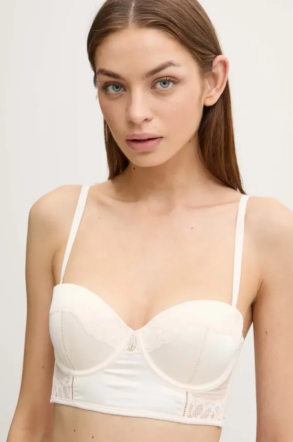 BOSS Modrček BOSS bež barva, 50535620