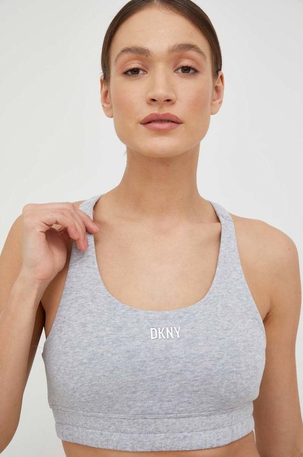 DKNY Modrček Dkny siva barva