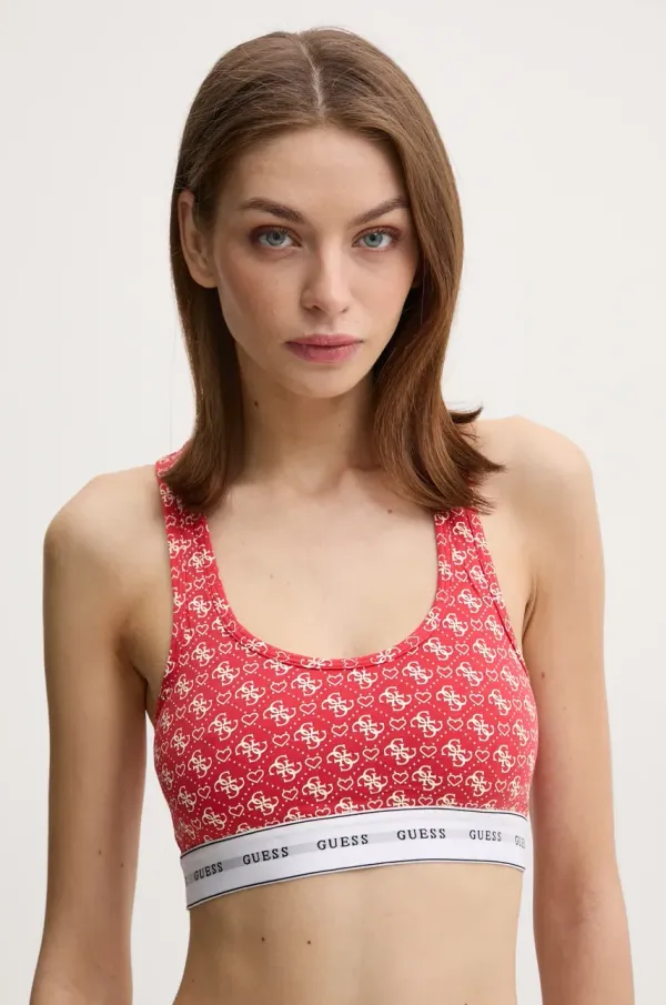 Guess Modrček Guess CARRIE rdeča barva, O97C01 KBOE1