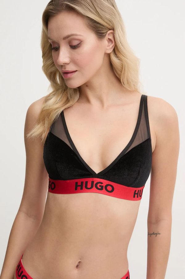 HUGO Modrček HUGO črna barva, 50527137