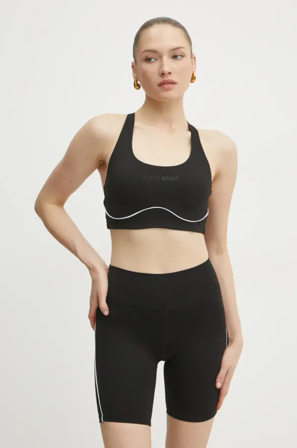 Plein Sport Modrček PLEIN SPORT črna barva, SAEC WJU0078 STE003N