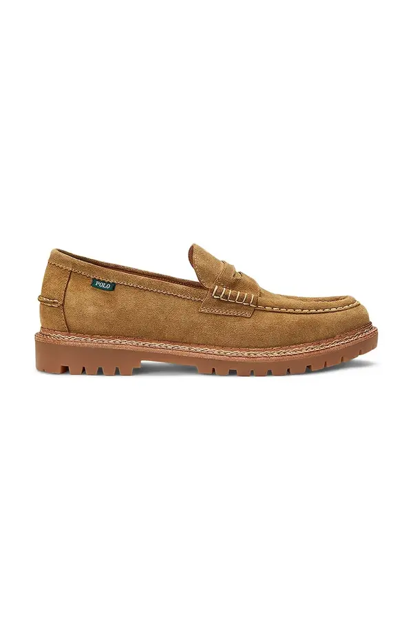 Polo Ralph Lauren Mokasini iz semiša Polo Ralph Lauren Jett Penny