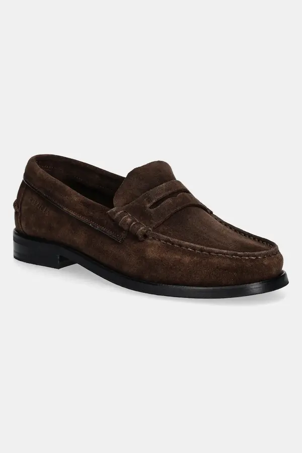 Tommy Hilfiger Mokasini iz semiša Tommy Hilfiger CLASSIC HILFIGER SUEDE LOAFER