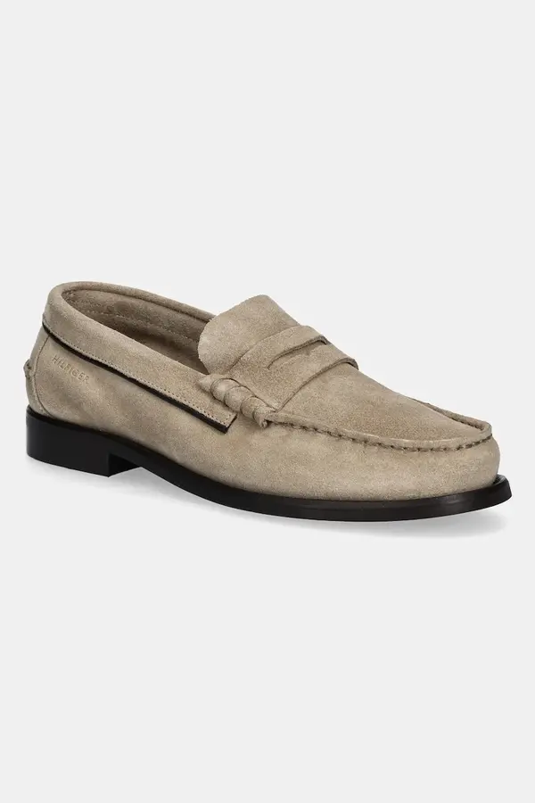 Tommy Hilfiger Mokasini iz semiša Tommy Hilfiger CLASSIC HILFIGER SUEDE LOAFER