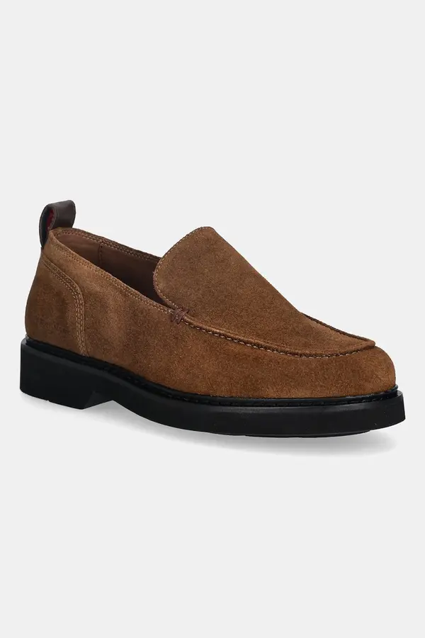 Tommy Hilfiger Mokasini iz semiša Tommy Hilfiger HILFIGER ULTRA LIGHT SDE LOAFER