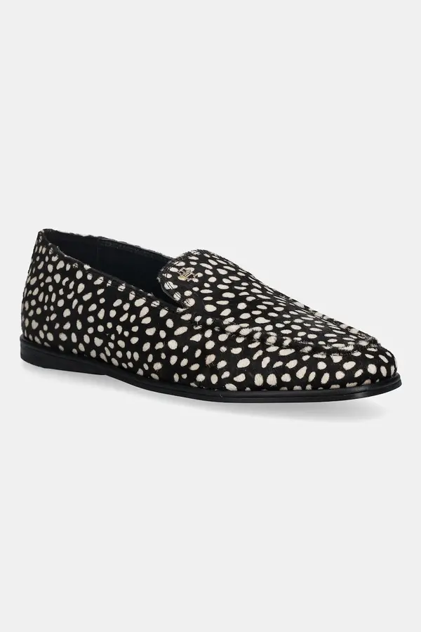 Tommy Hilfiger Mokasini iz semiša Tommy Hilfiger TH PONEY HAIR LOAFER