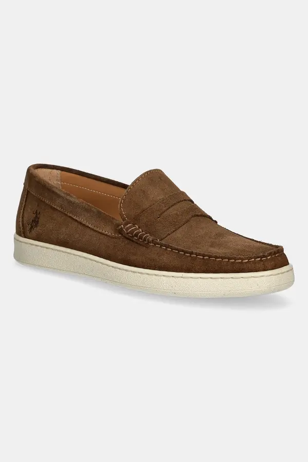 U.S. Polo Assn. Mokasini iz semiša U.S. Polo Assn. MIGUEL002M/5S1