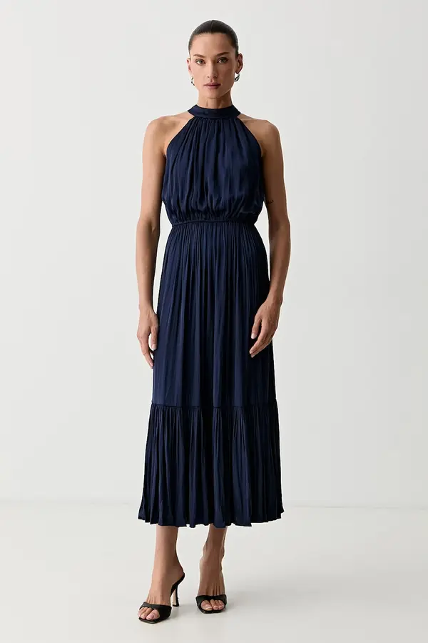 Morgan Morgan halter obleka RAMAGE