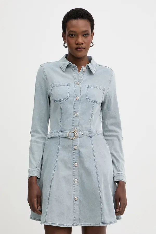 Morgan Morgan Srajčna obleka denim