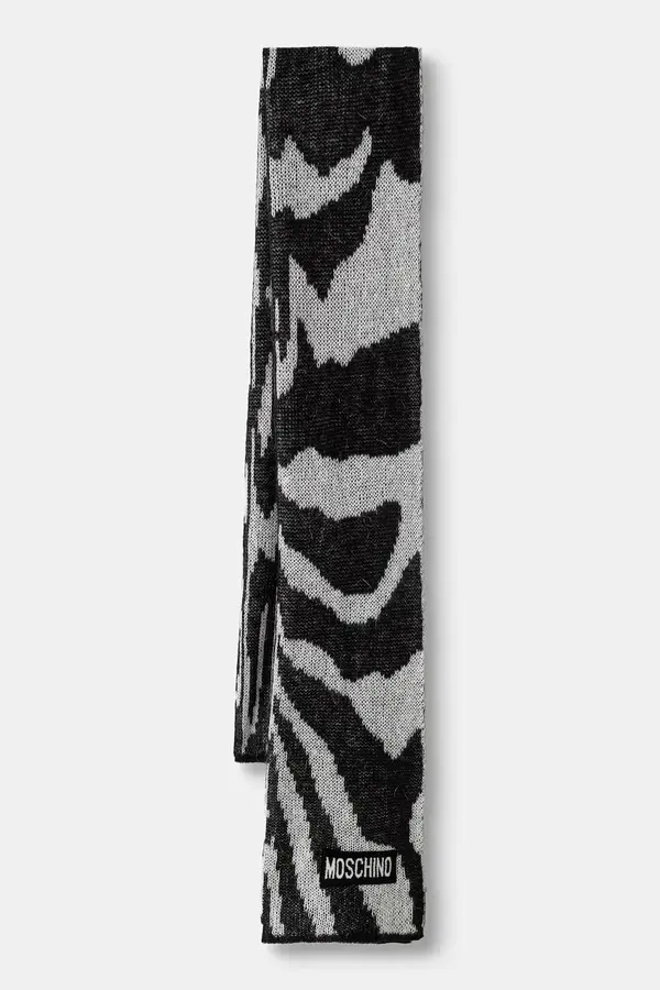 Moschino Moschino šal ženski z dodatkom volne