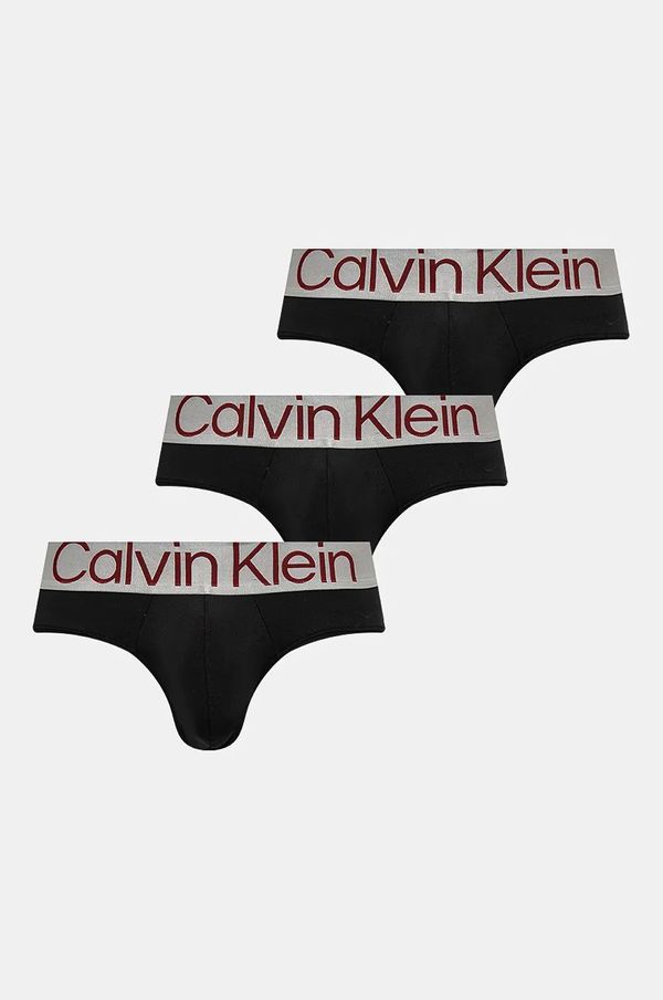 Calvin Klein Underwear Moške spodnjice Calvin Klein Underwear 3-pack moške, črna barva, 000NB3073A