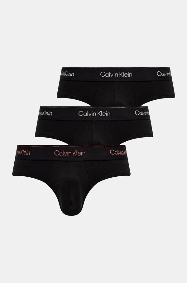 Calvin Klein Underwear Moške spodnjice Calvin Klein Underwear 3-pack moške, črna barva, 000NB4075A