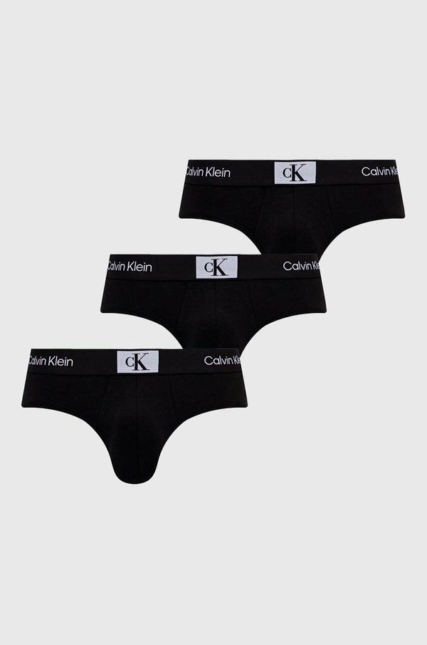 Calvin Klein Underwear Moške spodnjice Calvin Klein Underwear 3-pack moški, črna barva