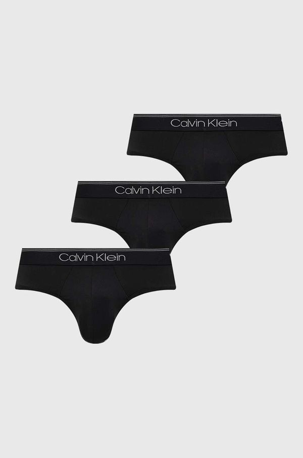 Calvin Klein Underwear Moške spodnjice Calvin Klein Underwear 3-pack moški, črna barva