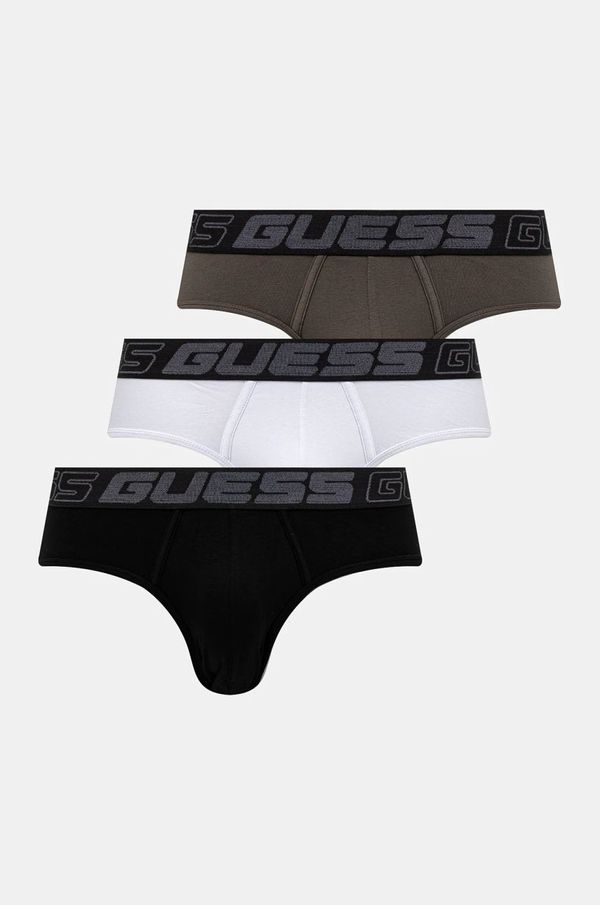 Guess Moške spodnjice Guess JOE 3-pack moške, črna barva, U5RG09 K6YW1
