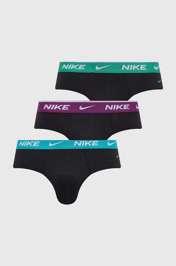 Nike Moške spodnjice Nike 3-pack moški, črna barva