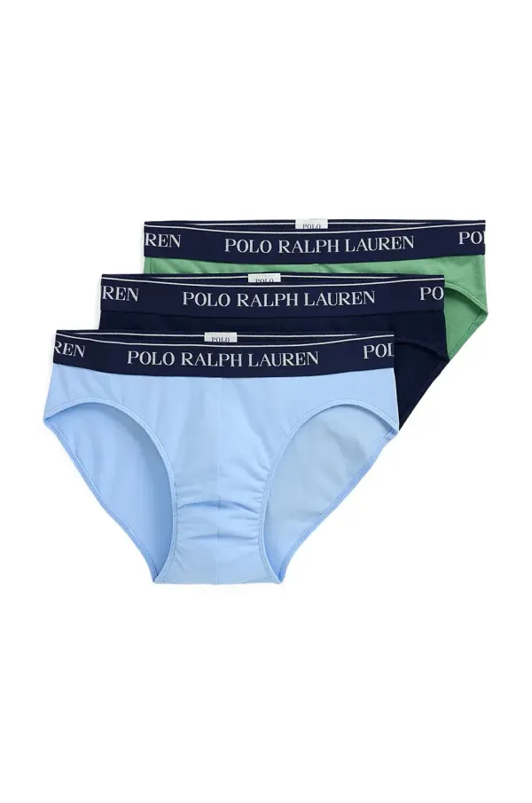 Polo Ralph Lauren Moške spodnjice Polo Ralph Lauren 3-pack moške, zelena barva, 714840543