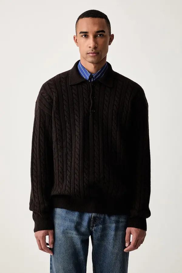 MSGM MSGM pulover moški z merino volno
