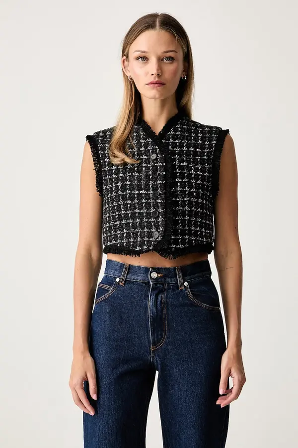MSGM MSGM telovnik ženski z bombažem